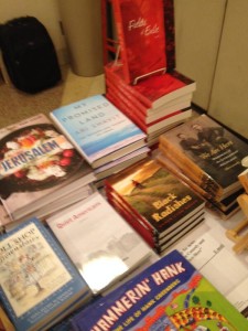 "Quiet Americans" in good company on the book table.