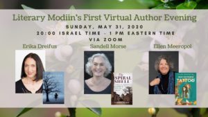 Information about the Literary Modiin event mentioned and linked below.
